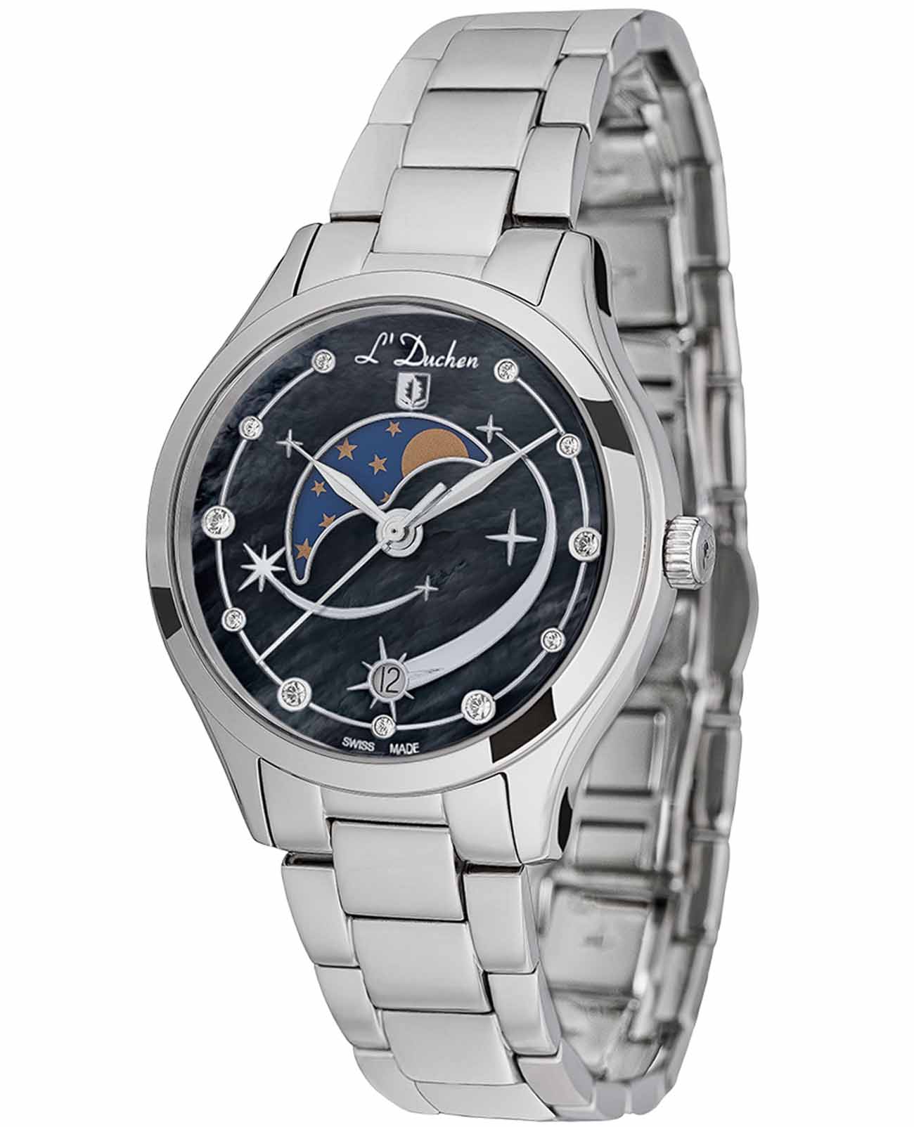 L'Duchen L'Duchen Perseides D 837.10.41 , наручные женские часы фото под углом